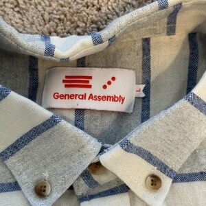 General assembly striped shirt